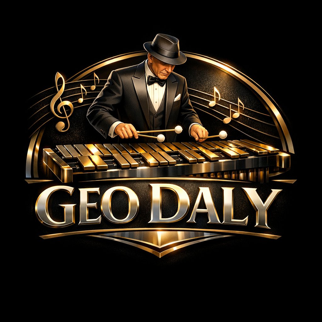 Geo Daly — vibraphoniste au chapeau